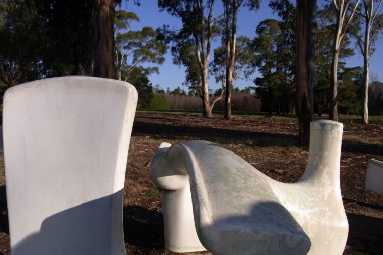 Play sculptures, Weston Park, Canberra [C. Johnston]
